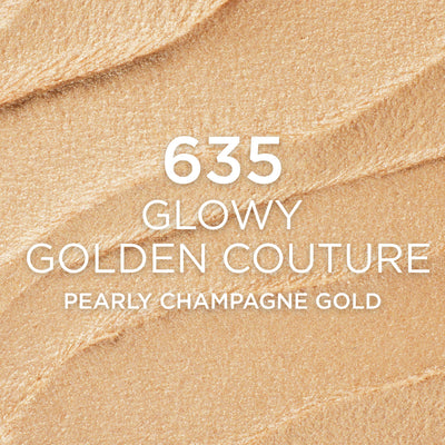 L'Oreal Paris True Match Lumi Le Glow Highlighter Stick, Luminous, Satin, Glowy Highlighter for Face and Body, 635 Golden Couture, 0.17 Oz